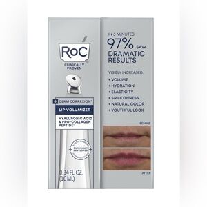 RoC Derm Correxion Lip Volumizer NIB 0.34 fl oz • Hyaluronic Acid Plumper